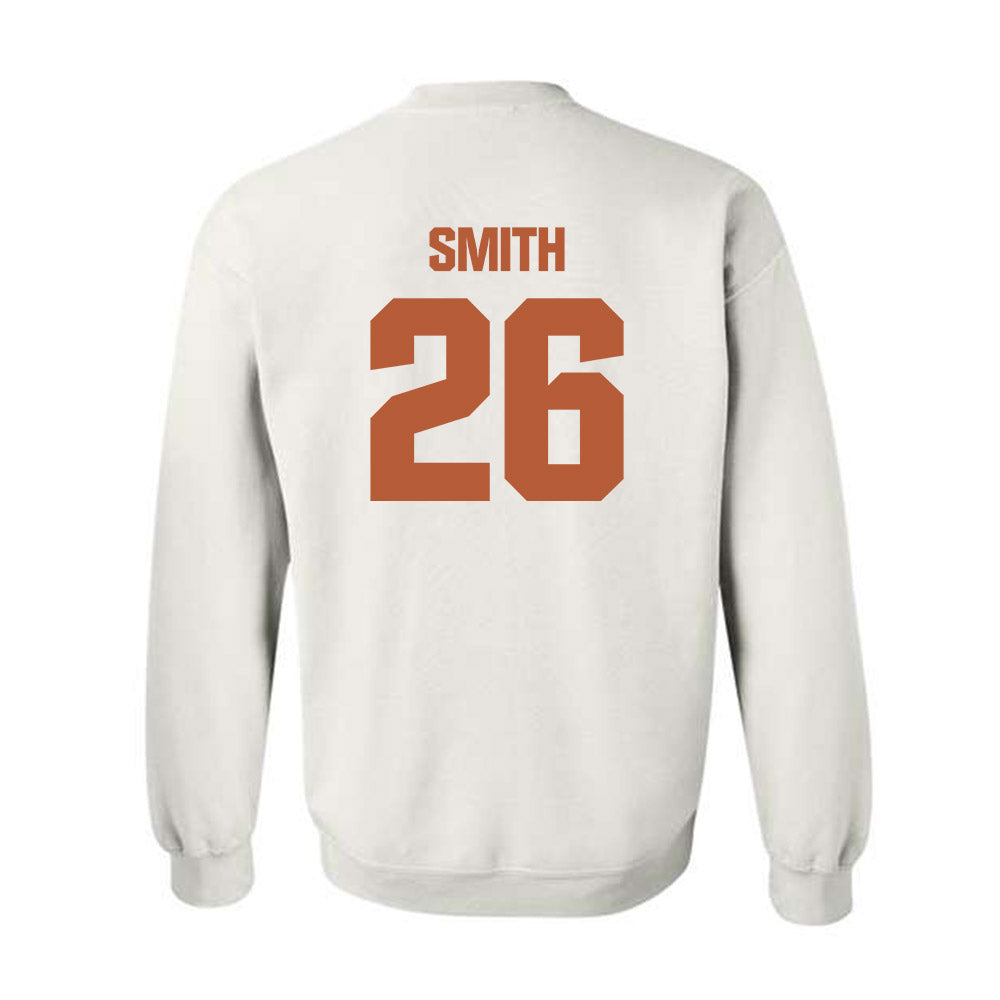 Texas - NCAA Football : TyAnthony Smith - Classic Shersey Crewneck Sweatshirt-1