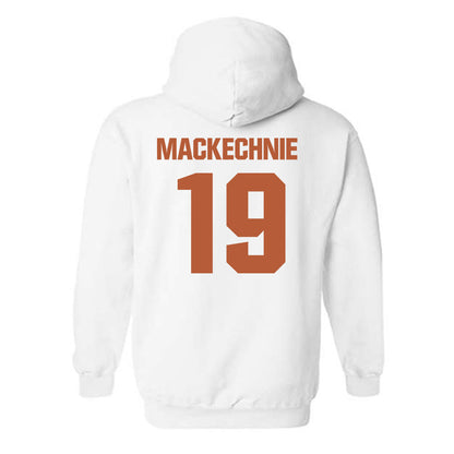 Texas - NCAA Beach Volleyball : Caroline Mackechnie - Classic Shersey Hooded Sweatshirt-1