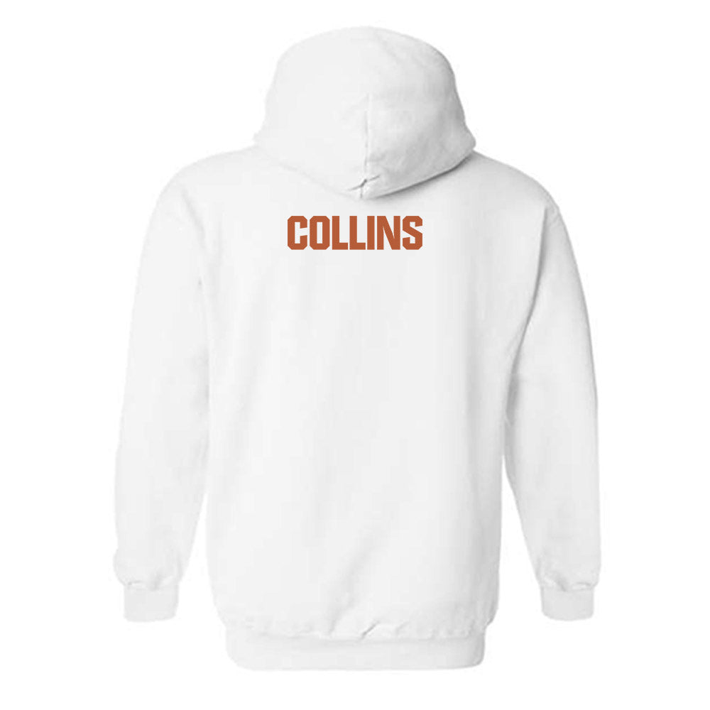 Texas - NCAA Women's Track & Field : Mackenzie Collins - Classic Shersey Hooded Sweatshirt-1