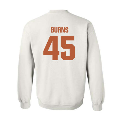 Texas - NCAA Baseball : Thomas Burns - Classic Shersey Crewneck Sweatshirt-1