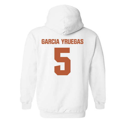 Texas - NCAA Baseball : Felix Garcia Yruegas - Classic Shersey Hooded Sweatshirt-1
