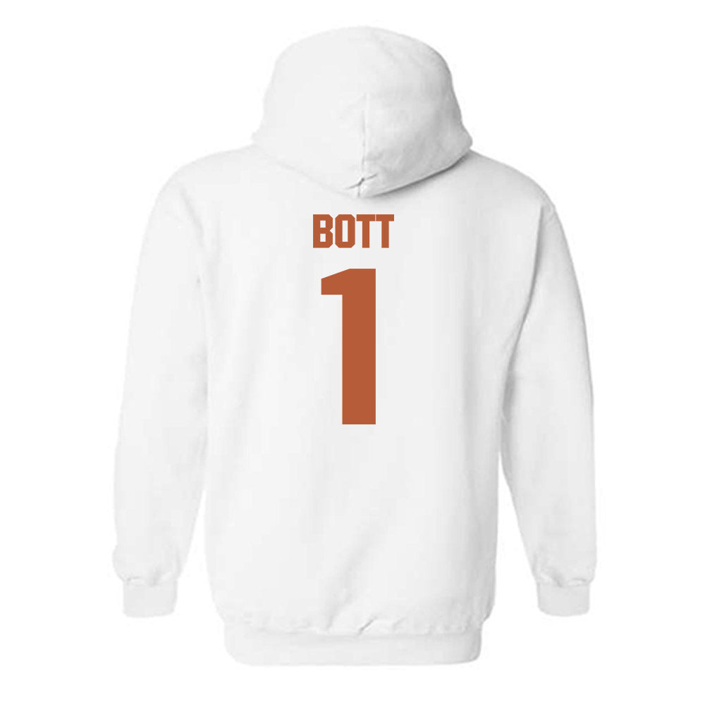 Texas - NCAA Men's Basketball : Cole Bott - Classic Shersey Hooded Sweatshirt-1