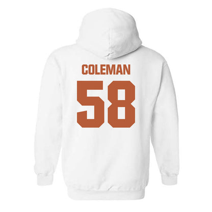 Texas - NCAA Football : Devin Coleman - Classic Shersey Hooded Sweatshirt-1