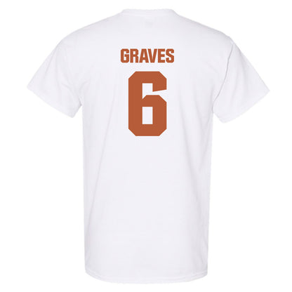 Texas - NCAA Women's Basketball : Sarah Graves - Classic Shersey T-Shirt-1