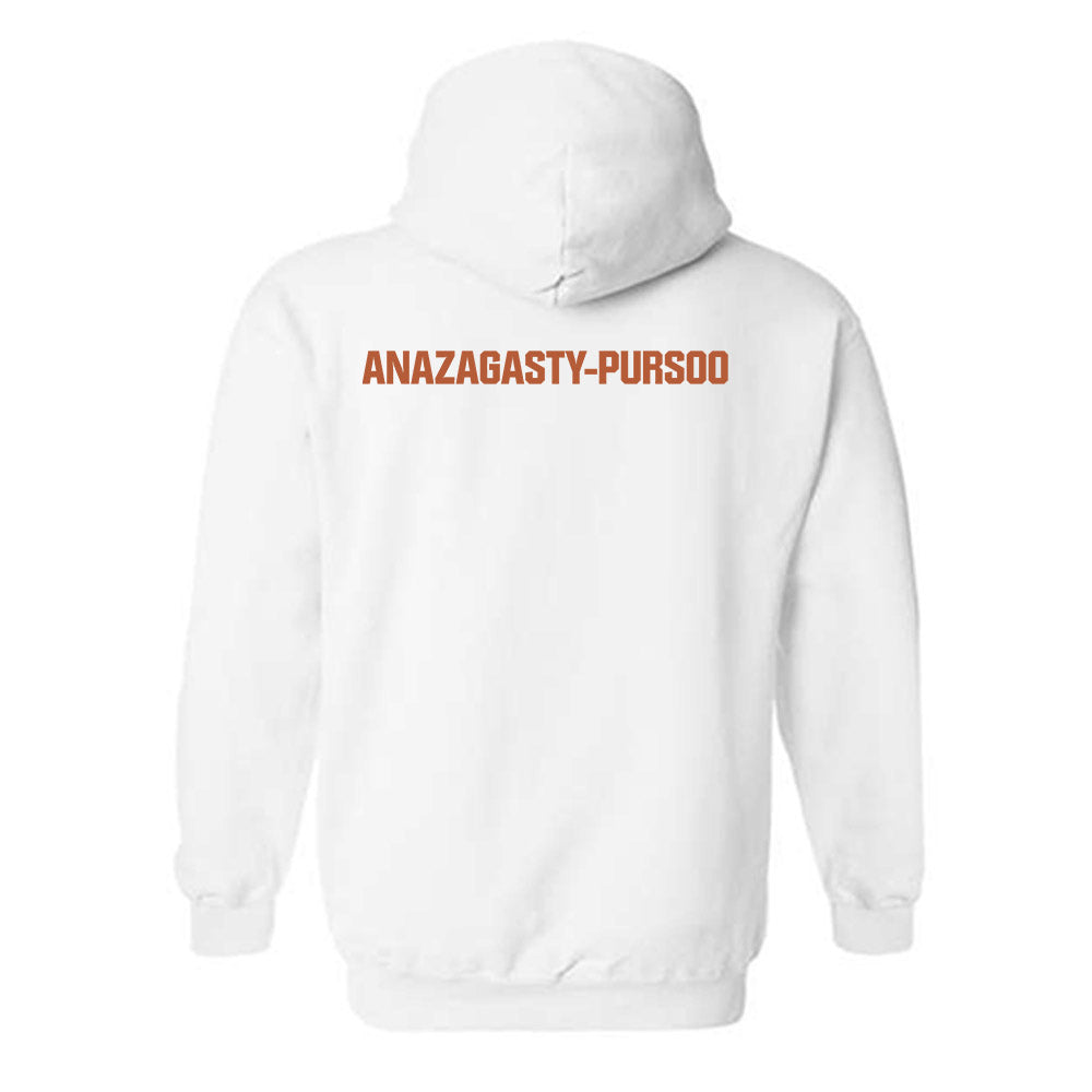 Texas - NCAA Women's Tennis : Ariana Anazagasty-Pursoo - Classic Shersey Hooded Sweatshirt-1