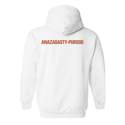 Texas - NCAA Women's Tennis : Ariana Anazagasty-Pursoo - Classic Shersey Hooded Sweatshirt-1