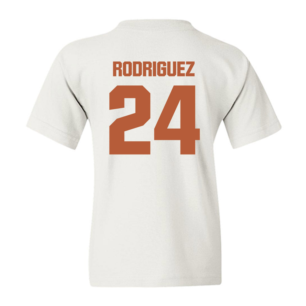 Texas - NCAA Baseball : Adrian Rodriguez - Classic Shersey Youth T-Shirt-1