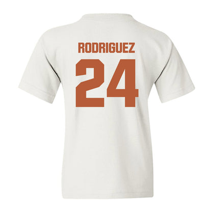 Texas - NCAA Baseball : Adrian Rodriguez - Classic Shersey Youth T-Shirt-1