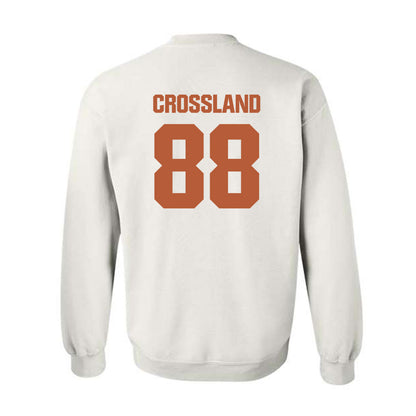 Texas - NCAA Baseball : Brett Crossland - Classic Shersey Crewneck Sweatshirt-1