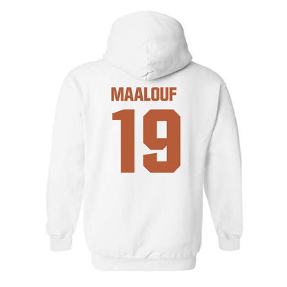 Texas - NCAA Women's Soccer : Rosa Maalouf - Classic Shersey Hooded Sweatshirt-1