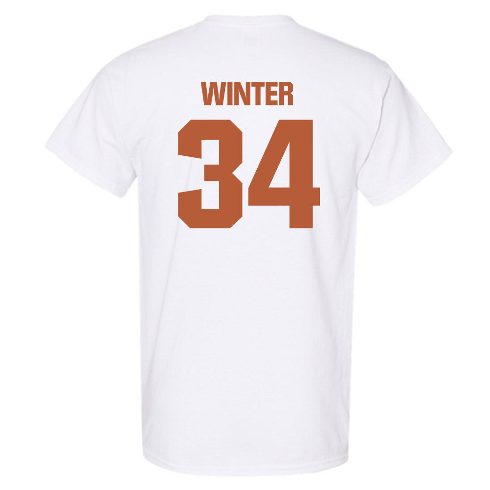 Texas - NCAA Baseball : Michael Winter - Classic Shersey T-Shirt-1
