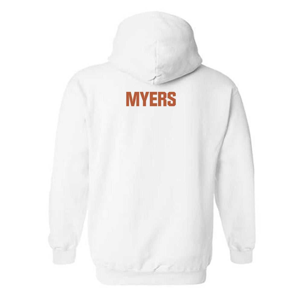 Texas - NCAA Women's Swimming & Diving : Ella Myers - Classic Shersey Hooded Sweatshirt-1