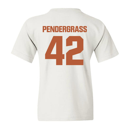 Texas - NCAA Baseball : Dariyan Pendergrass - Classic Shersey Youth T-Shirt-1