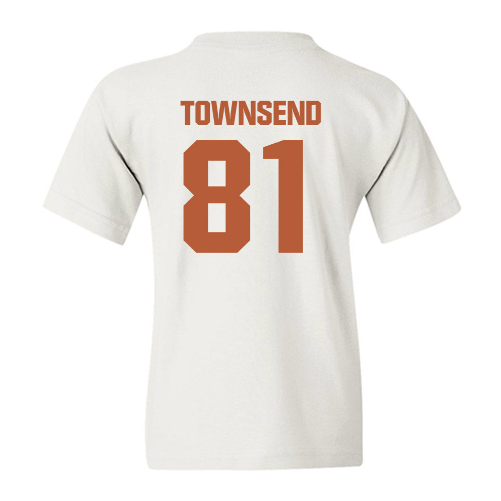 Texas - NCAA Football : Nick Townsend - Classic Shersey Youth T-Shirt-1
