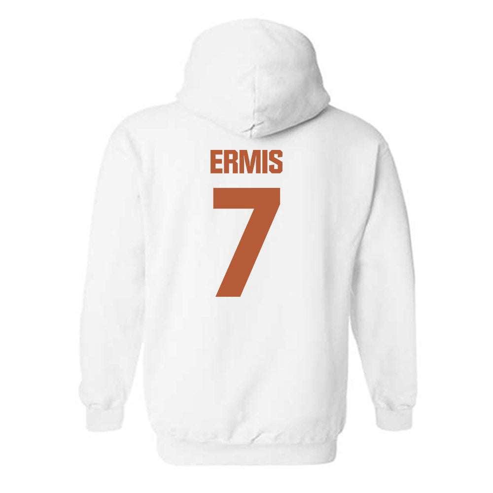Texas - NCAA Baseball : Andrew Ermis - Classic Shersey Hooded Sweatshirt-1