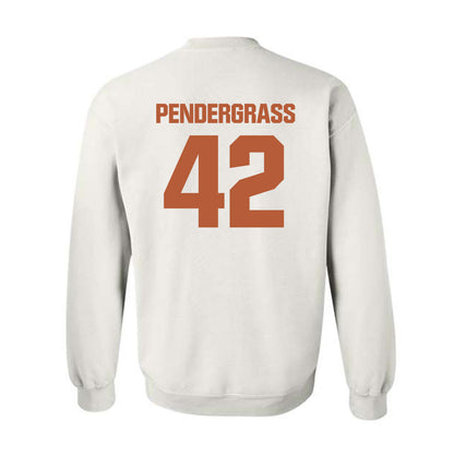 Texas - NCAA Baseball : Dariyan Pendergrass - Classic Shersey Crewneck Sweatshirt-1
