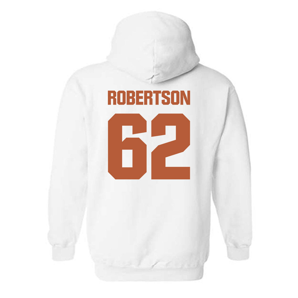 Texas - NCAA Football : Connor Robertson - Classic Shersey Hooded Sweatshirt-1