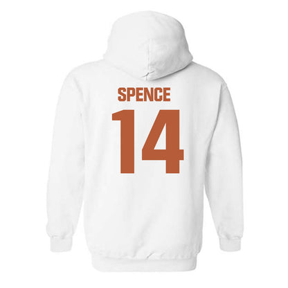 Texas - NCAA Football : Brad Spence - Classic Shersey Hooded Sweatshirt-1