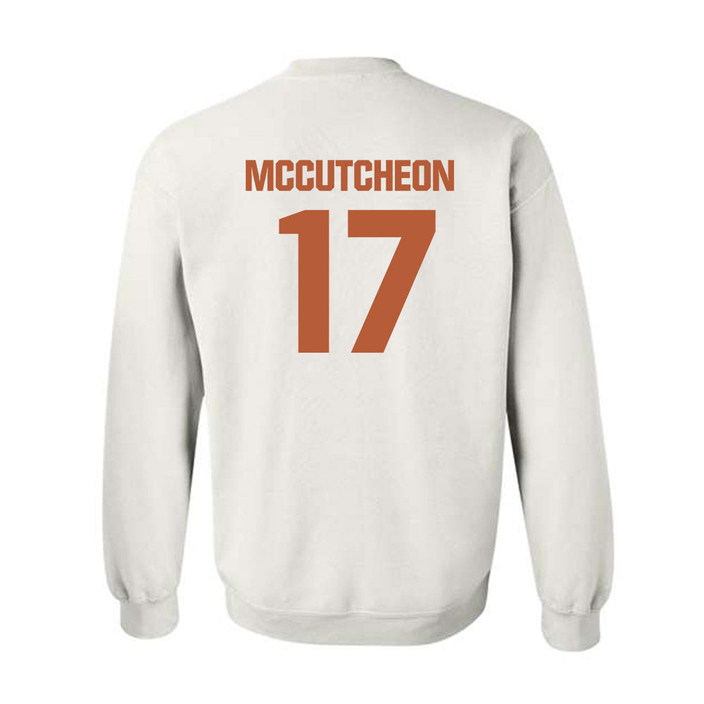 Texas - NCAA Football : Daylan Mccutcheon - Classic Shersey Crewneck Sweatshirt-1