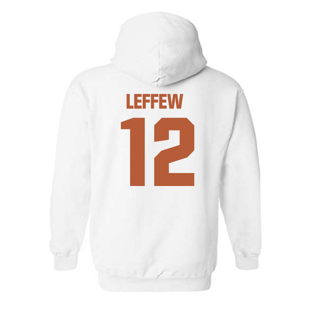 Texas - NCAA Baseball : Haiden Leffew - Classic Shersey Hooded Sweatshirt-1