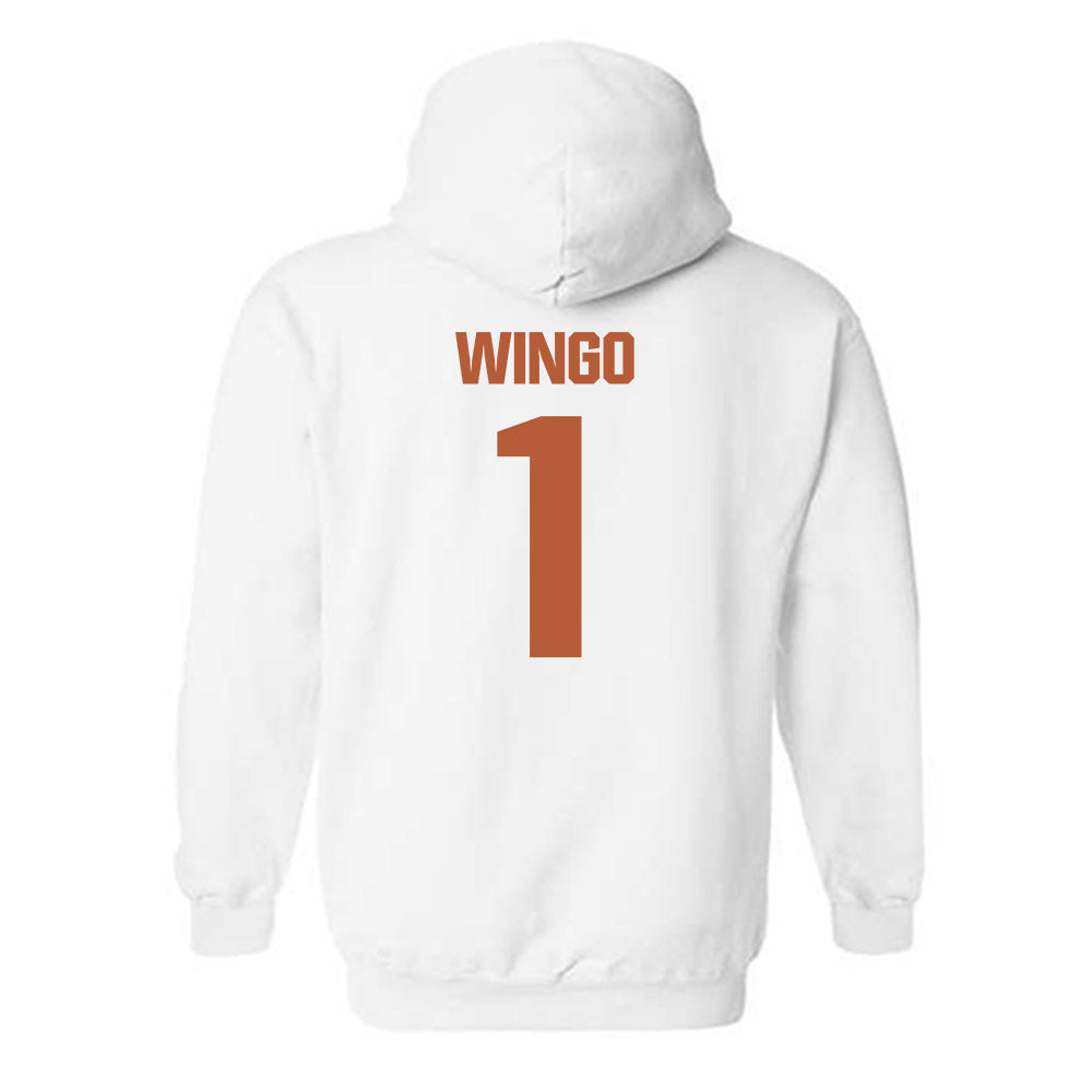 Texas - NCAA Football : Ryan Wingo - Classic Shersey Hooded Sweatshirt-1
