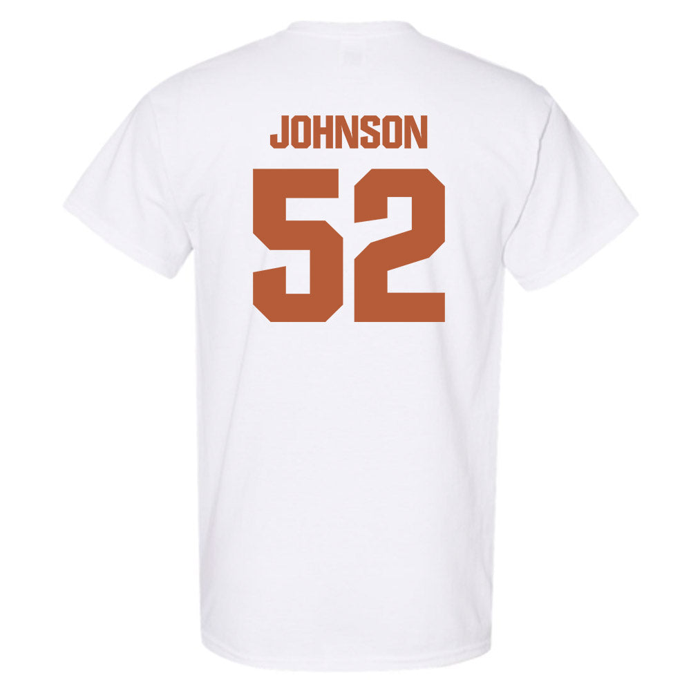 Texas - NCAA Football : James Johnson - Classic Shersey T-Shirt-1