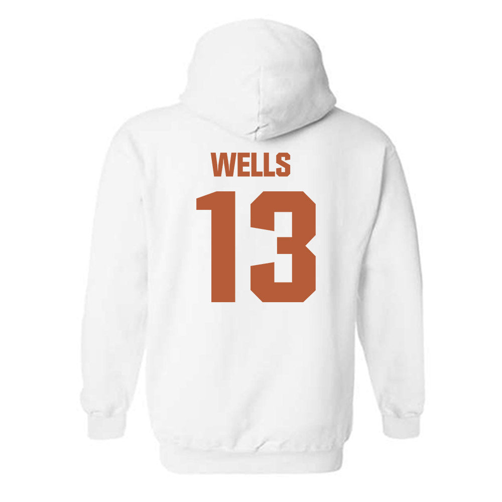 Texas - NCAA Softball : Hannah Wells - Classic Shersey Hooded Sweatshirt-1