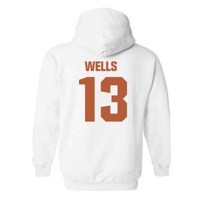 Texas - NCAA Softball : Hannah Wells - Classic Shersey Hooded Sweatshirt-1