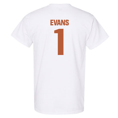 Texas - NCAA Men's Basketball : Amari Evans - Classic Shersey T-Shirt-1