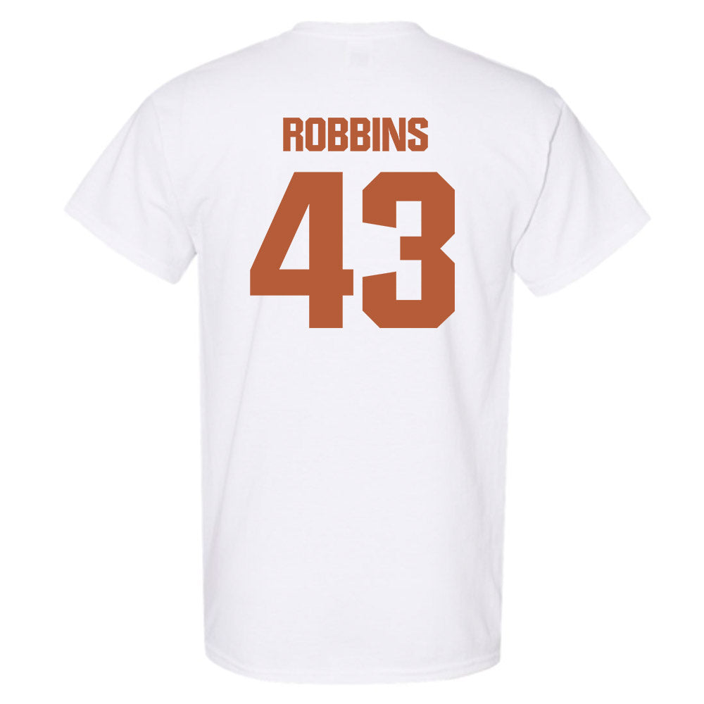 Texas - NCAA Baseball : Aiden Robbins - Classic Shersey T-Shirt-1