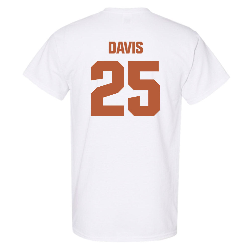 Texas - NCAA Football : Toray Davis - Classic Shersey T-Shirt-1