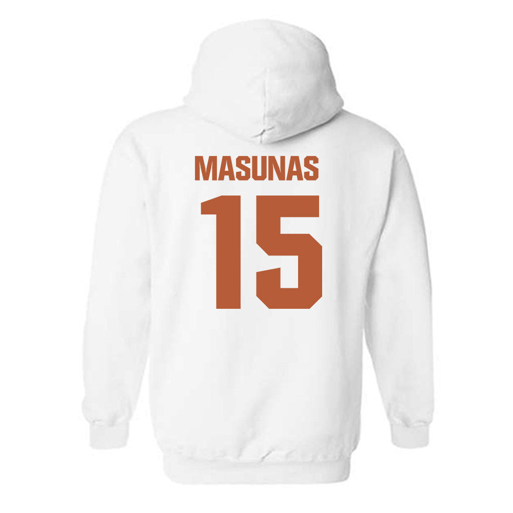 Texas - NCAA Football : Michael Masunas - Classic Shersey Hooded Sweatshirt-1