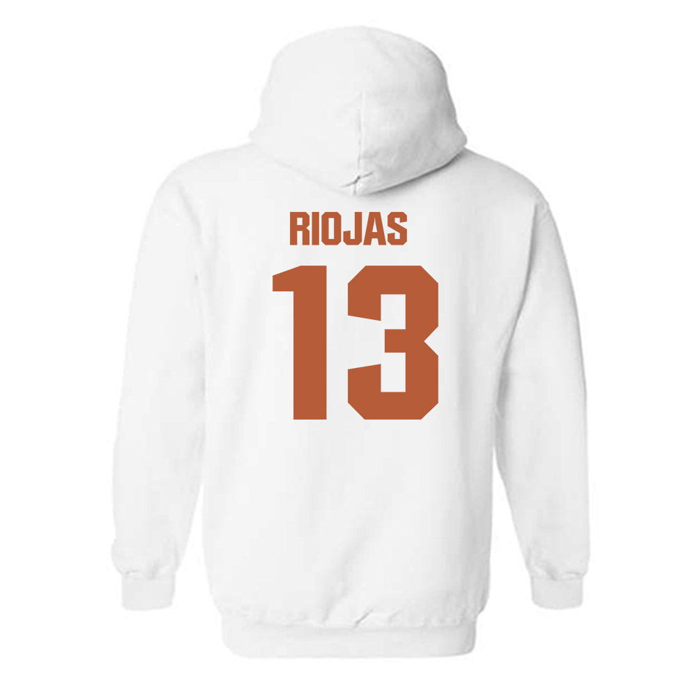 Texas - NCAA Baseball : Ruger Riojas - Classic Shersey Hooded Sweatshirt-1