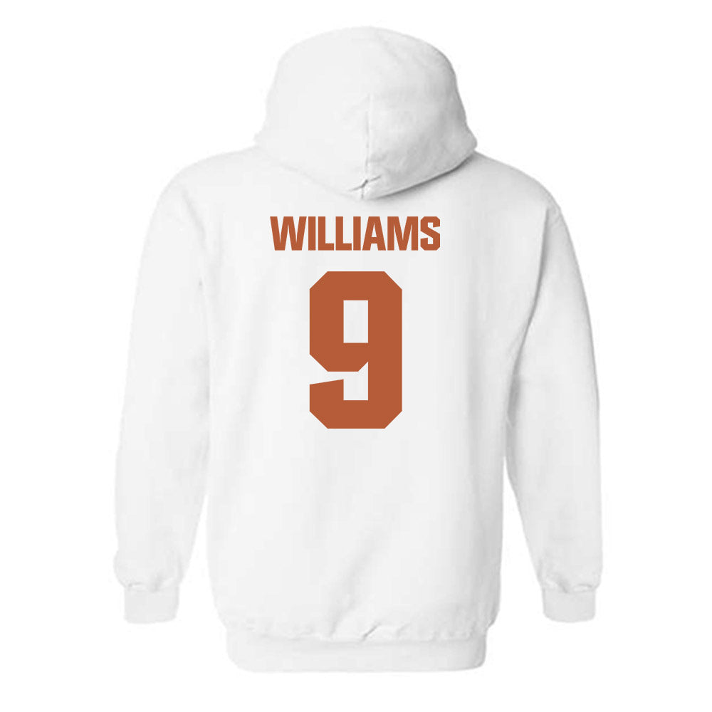 Texas - NCAA Football : Jonah Williams - Classic Shersey Hooded Sweatshirt-1