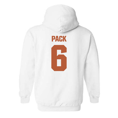 Texas - NCAA Baseball : Anthony Pack - Classic Shersey Hooded Sweatshirt-1