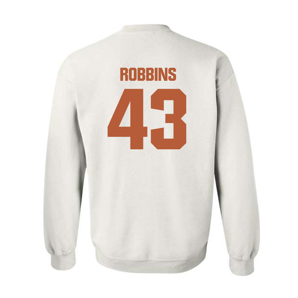 Texas - NCAA Baseball : Aiden Robbins - Classic Shersey Crewneck Sweatshirt-1