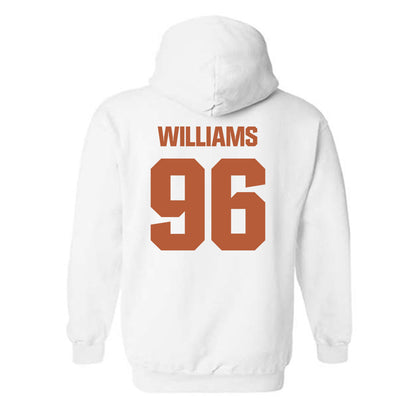 Texas - NCAA Football : Zion Williams - Classic Shersey Hooded Sweatshirt-1