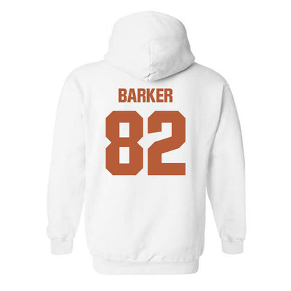 Texas - NCAA Football : Ridge Barker - Classic Shersey Hooded Sweatshirt-1