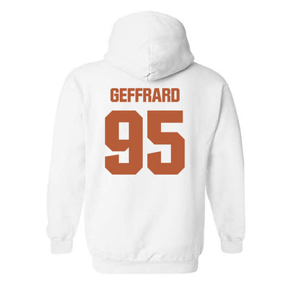 Texas - NCAA Football : Ian Geffrard - Classic Shersey Hooded Sweatshirt-1