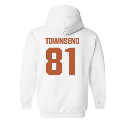 Texas - NCAA Football : Nick Townsend - Classic Shersey Hooded Sweatshirt-1