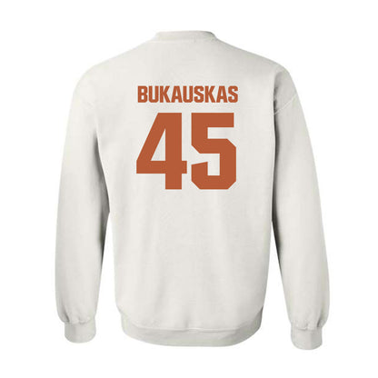 Texas - NCAA Football : Mikey Bukauskas - Classic Shersey Crewneck Sweatshirt-1