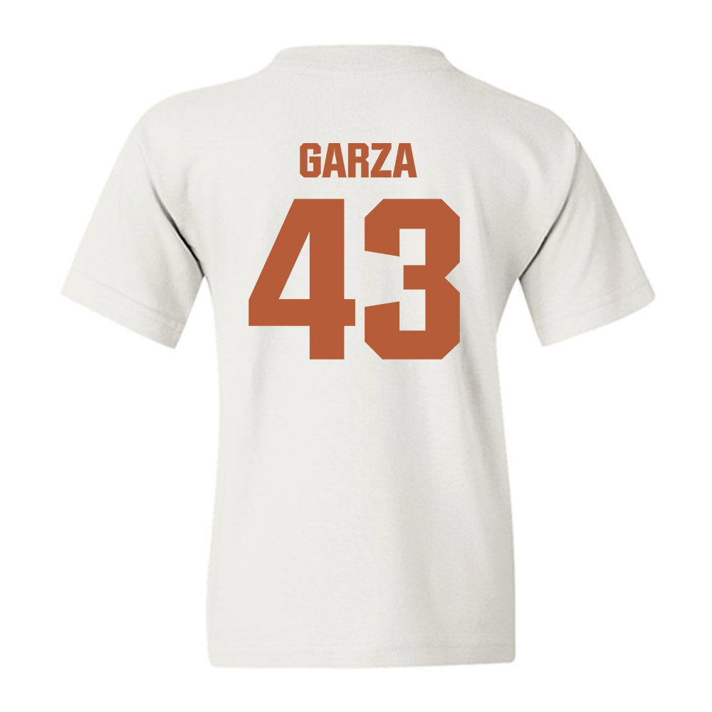 Texas - NCAA Football : Eric Garza - Classic Shersey Youth T-Shirt-1