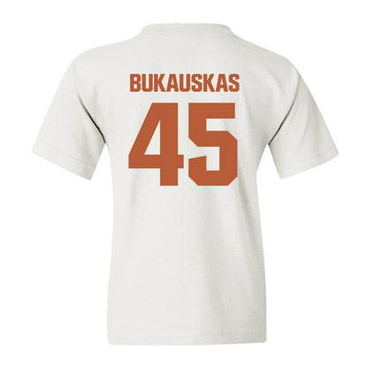 Texas - NCAA Football : Mikey Bukauskas - Classic Shersey Youth T-Shirt-1