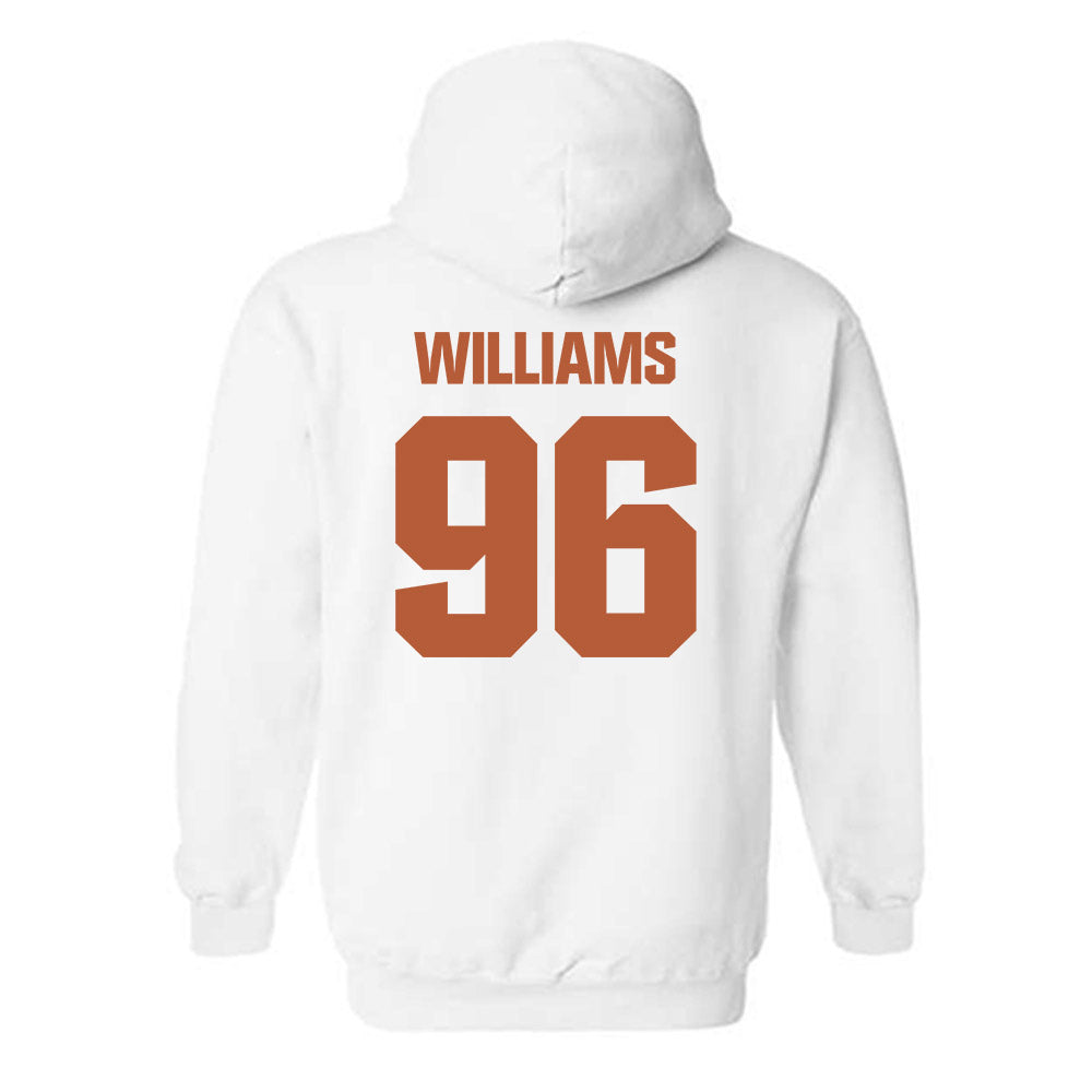 Texas - NCAA Football : Zion Williams - Classic Shersey Hooded Sweatshirt-1