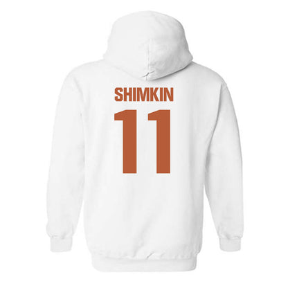 Texas - NCAA Women's Soccer : Chloe Shimkin - Hooded Sweatshirt-1