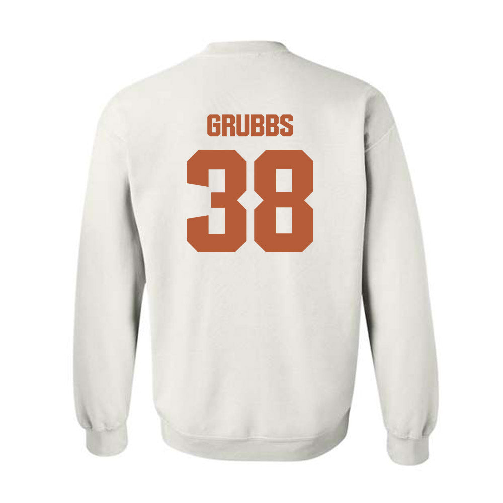 Texas - NCAA Baseball : Max Grubbs - Crewneck Sweatshirt-1