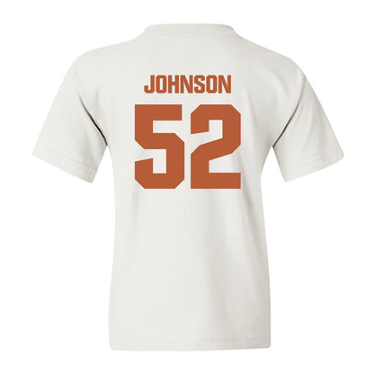 Texas - NCAA Football : James Johnson - Youth T-Shirt-1