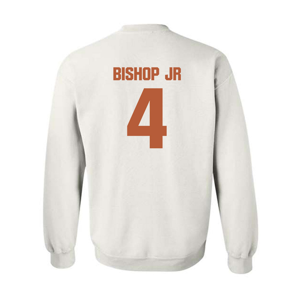 Texas - NCAA Football : Jermaine Bishop Jr - Crewneck Sweatshirt-1