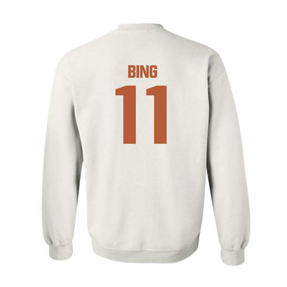 Texas - NCAA Baseball : Kade Bing - Crewneck Sweatshirt-1