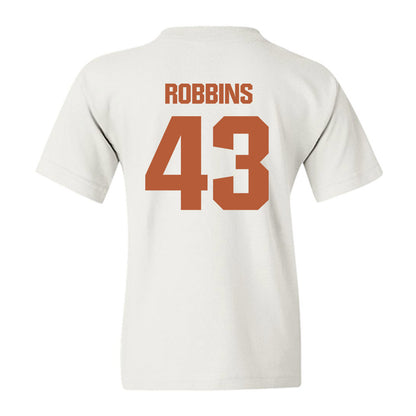 Texas - NCAA Baseball : Aiden Robbins - Youth T-Shirt-1